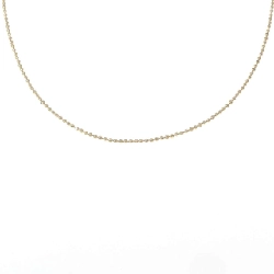 Dây chuyền bóng K18YG - Hàng hiệu Authentic