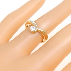 Nhẫn kim cương K18YG 0.25CT 669965