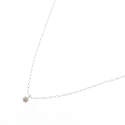 K10WG Solitaire Dây chuyền kim cương 0.05CT - Hàng hiệu Chính hãng 857458