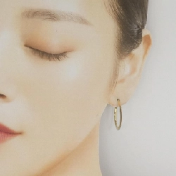 Bông tai hoop 750YG - Hàng hiệu chính hãng 866214