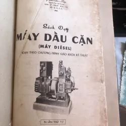 Sách dạy máy dầu cặn  1043439