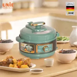 Nồi áp suất điện UNIE UN-630 dung tích 3L, lòng nồi 5 lớp bền bỉ, nấu nướng đa năng 728696