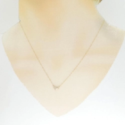 K18PG Dây chuyền trái tim kim cương 0.05CT - Hàng hiệu Authentic 862379