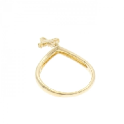 Nhẫn kim cương K18YG chéo 0.10CT - Hàng hiệu chính hãng 849052