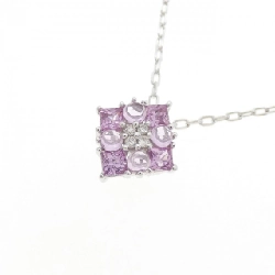 K18WG Sapphire Necklace 0.36CT - Hàng hiệu Authentic 858870