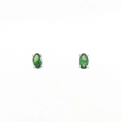 Bông tai Garnet K18WG 0.48CT - Hàng hiệu Chính hãng