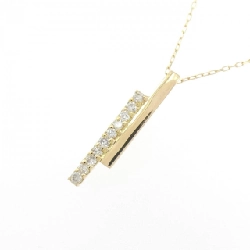 Dây chuyền kim cương K18YG 0.10CT - Hàng hiệu Chính hãng 859943