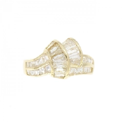 Nhẫn kim cương K18YG 1.36CT 673240