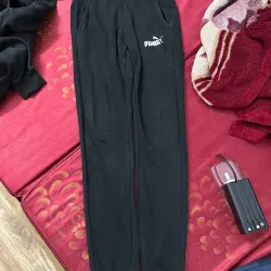 Bộ quần áo thể thao Puma logo màu đen size XS 755427