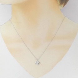 K18WG Dây chuyền kim cương - Hàng hiệu Authentic 859329