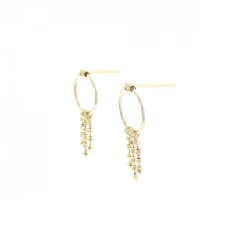 K18YG Bông tai - Hàng hiệu Chính hãng 864182