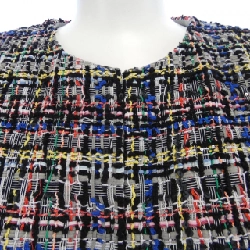 Áo khoác không cổ CHANEL P74013V65562 627426