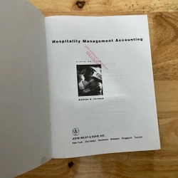 II Business Books: Hospitality Management Accounting - MICHAEL M. COLTMAN - 1998 472494