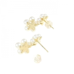 K18YG Bông tai ngọc trai Akoya - Hàng hiệu Chính hãng 868643