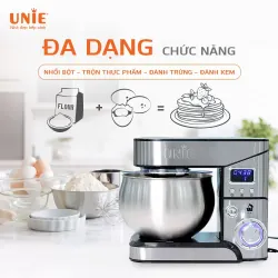 Máy trộn bột đa năng Unie EM2 dung tích 5L, 6 tốc độ điều chỉnh 957084