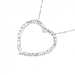 Dây chuyền kim cương hình trái tim K18WG 1.00CT - Hàng hiệu Chính hãng 862833