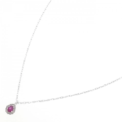 K18WG Nhẫn Ruby 0.14CT - Hàng hiệu Chính hãng 860043