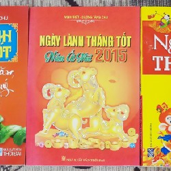 Lô 03 cuốn Ngày lành tháng tốt các năm 2013, 2015, 2016