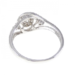 Nhẫn kim cương K18WG 0.40CT 670641