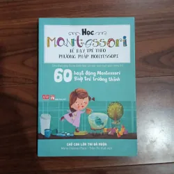 Học montessori để dạy trẻ theo phương pháp montessori