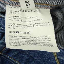 Áo khoác denim Peppeur Dark Blue Trash của ACNE STUDIOS 631843