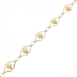 K18YG Vòng tay - Hàng hiệu Chính hãng