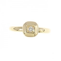 Nhẫn kim cương K18YG 0.08CT 673170