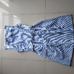 Đầm seersucker hãng LLBeans mua từ Mỹ size 2, kèm belt