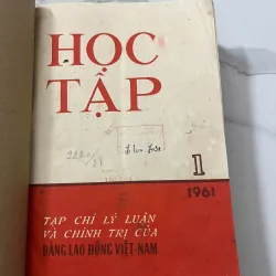 12 số tạp chí Học Tập năm 1961