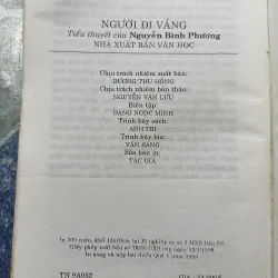 Người đi vắng - Nguyễn Bình Phương 993617