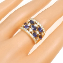 Nhẫn Sapphire K18YG 1.75CT - Hàng hiệu Chính hãng 849935