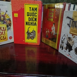 Tứ Đại Kỳ Thư - Tam Quốc Diễn Nghĩa - Thủy Hử - Tây Du Ký - Hồng Lâu Mộng - combo giá tốt 202087