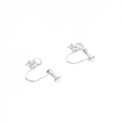 K18WG Bông tai kim cương 0.125CT - Hàng hiệu Chính hãng 870794