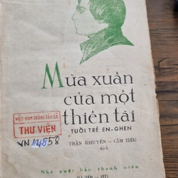 Mùa xuân của thiên tài, tuổi trẻ Enghel | tủ sách triết học Mác-Lênin 367243