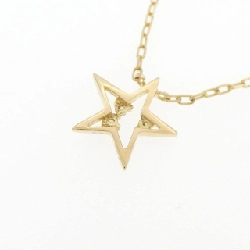 K18YG Ngôi sao Kim cương Dây chuyền 0.02CT - Hàng hiệu Chính hãng 860771