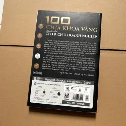 100 chìa khóa vàng dành cho CEO và chủ doanh nghiệp - Doanh nhân Tiến sĩ Tô Nhật 747001
