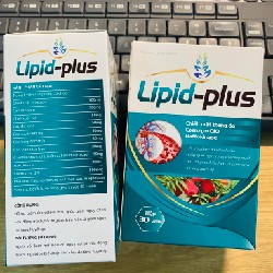 Lipid Plus - Giải pháp an toàn cho người máu nhiễm mỡ, tiểu đường, huyết áp cao - 30 viên