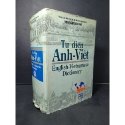 Từ điển Anh - Việt (bìa cứng) mới 70% bẩn bìa, ố, ẩm, rách áo bìa, có vệt nước 2000 Viện Ngôn Ngữ Học HCM2205 HỌC NGOẠI NGỮ