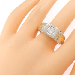 Nhẫn kim cương PT900/K18YG 0.736CT - Hàng hiệu Authentic 848429