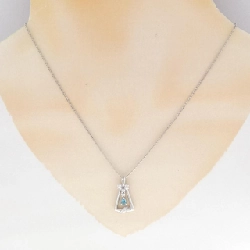 Dây chuyền Paraiba Tourmaline PT900/PT850 0.15CT - Hàng hiệu Chính hãng 859140