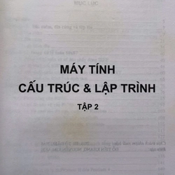 MÁY TÍNH CẤU TRÚC VÀ LẬP TRÌNH (Tập 2) 528672
