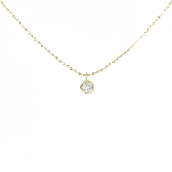 Dây chuyền kim cương K18YG 0.10CT - Hàng hiệu chính hãng