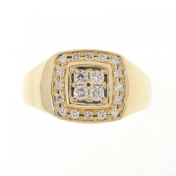 Nhẫn kim cương K18YG 0.21CT 669019