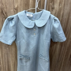 Đầm xanh thiết kế size S 477739
