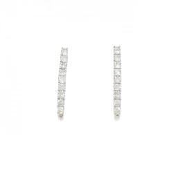 K18WG Bông tai kim cương 0.50CT - Hàng hiệu Chính hãng