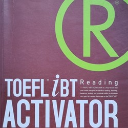 Tiếng Anh - COMBO 2 quyển TOEFT iBT ACTIVATOR READING (Intermediate và Advanced) 158723