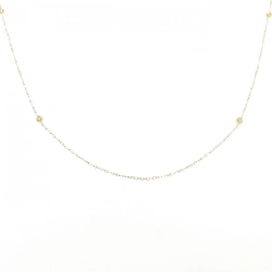 K18YG Dây chuyền kim cương 0.06CT - Hàng hiệu Chính hãng