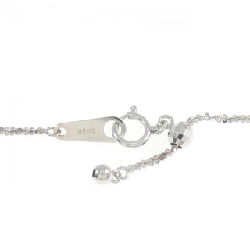 K18WG/K18BG Dây chuyền kim cương chéo 0.92CT - Hàng hiệu chính hãng 858334