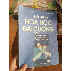 (Sách cũ SCGR) Giáo trình hoá học đại cương tập một - Văn Tấu 2003 VAVO-A2 Blogmeo090426
