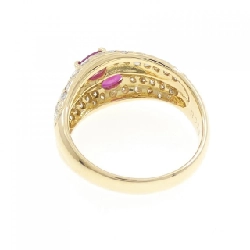 Nhẫn Ruby K18YG 0.78CT - Hàng hiệu Chính hãng 855084